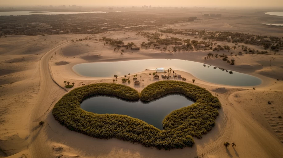 2. Поездка к Love Lake – романтический оазис в пустыне