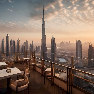 Above the Skyscrapers:  Top 10 Rooftop Bars in Dubai with Breathtaking Views