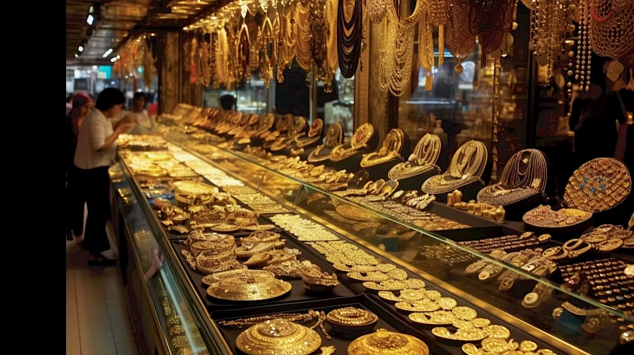 6. Gold Souk - легендарный рынок золота