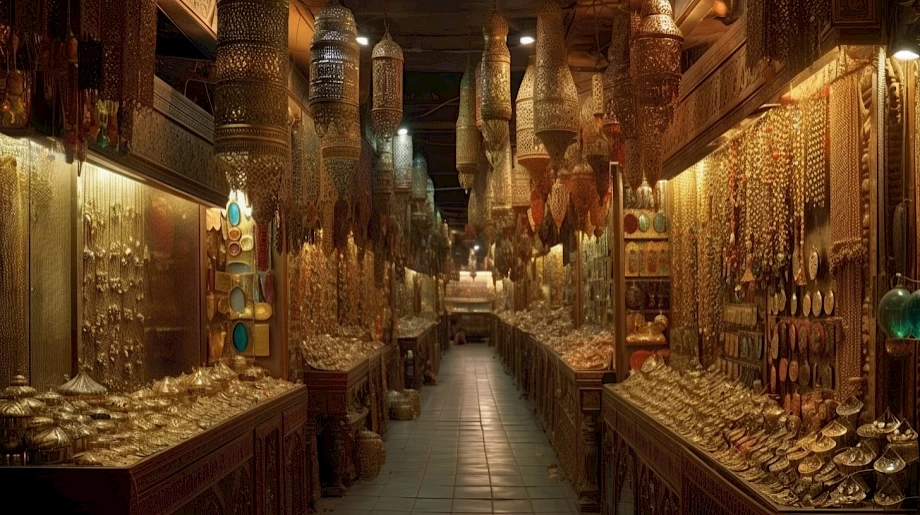 1. Meena Bazaar – душа старого Дубая