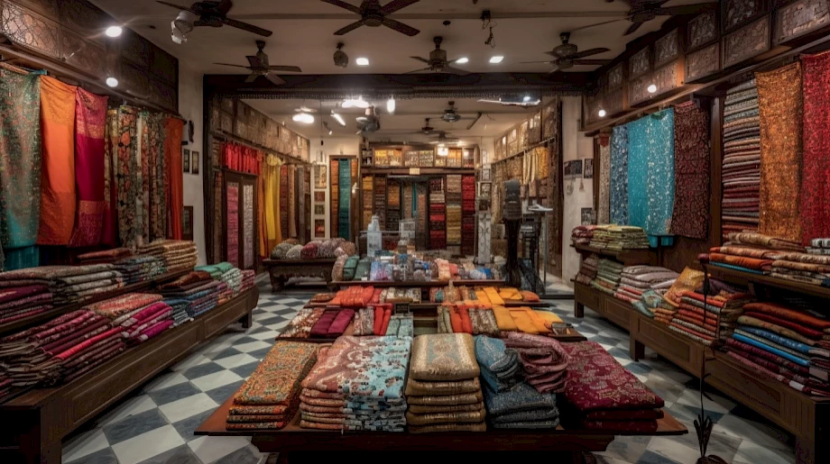 8. Textile Souk – A World of Luxurious Fabrics