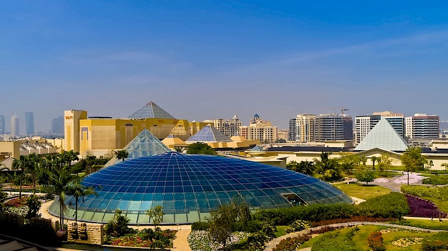 4. Raffles Garden – an Egyptian oasis in Dubai