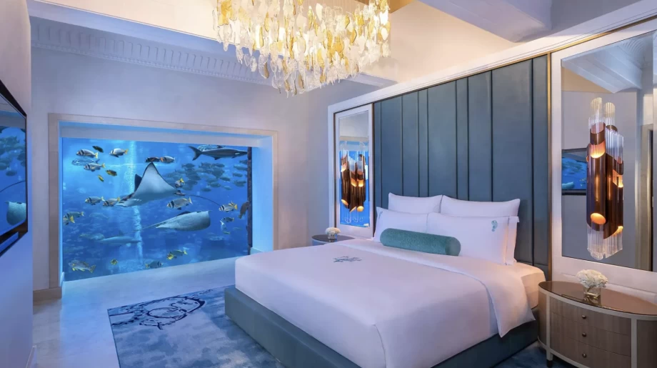 4. Atlantis The Palm – подводные комнаты с видом на океан