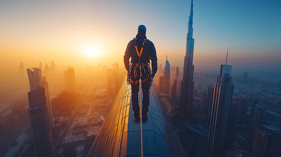 4. Edge Walk – walking on the edge of the abyss