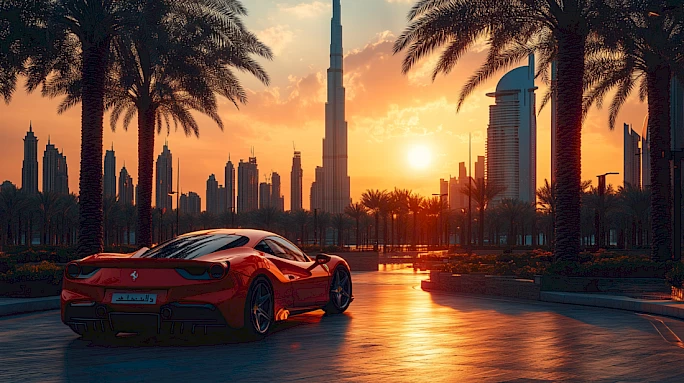 Top 10 Places to Rent a Sports Car in Dubai