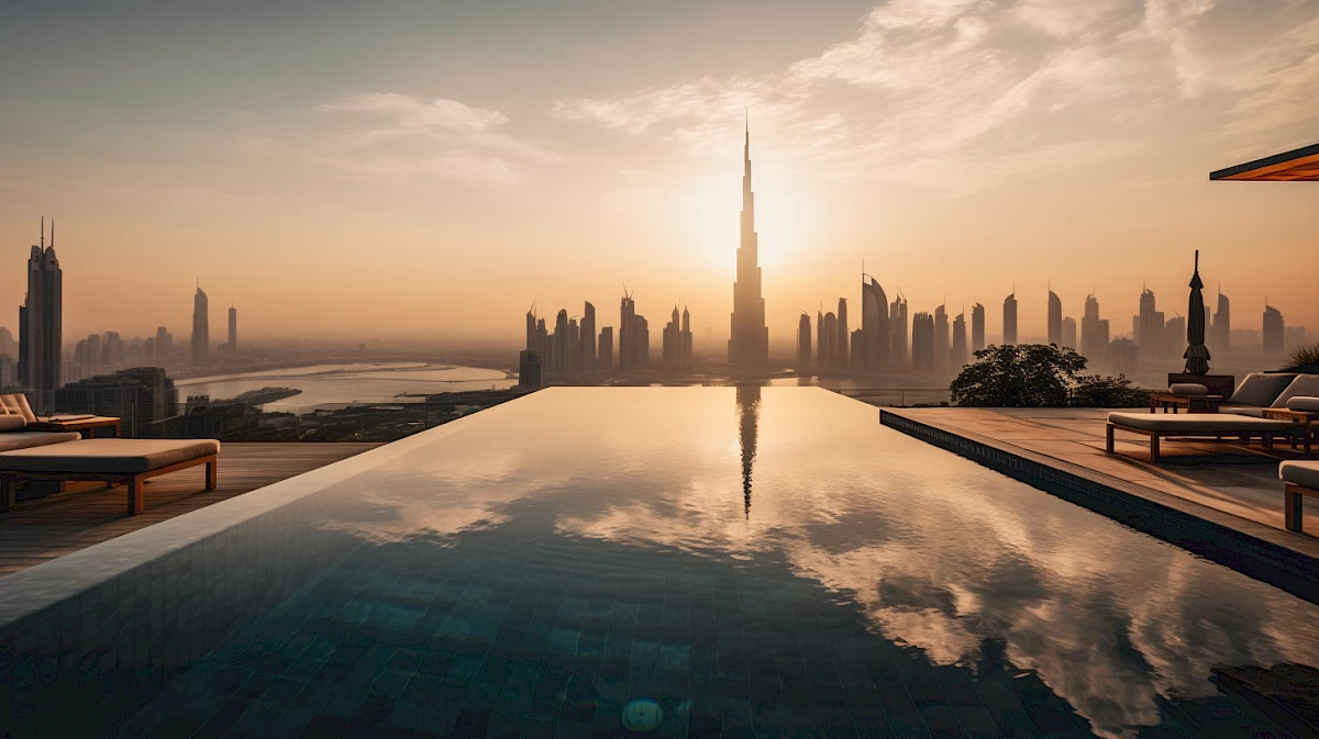 A Dive Into Luxury: Top 10 Infinity Pools in Dubai