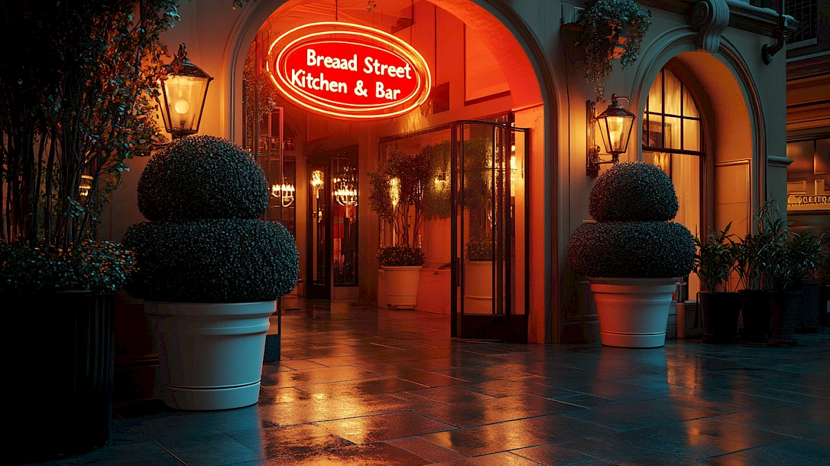 Ресторан Bread Street Kitchen Гордона Рамзи в Дубае