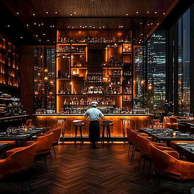 Ресторан CLAP Dubai в DIFC: современная японская кухня и панорамный вид
