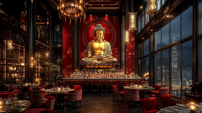 Buddha-Bar: паназиатская кухня, коктейли и музыка в Dubai Marina