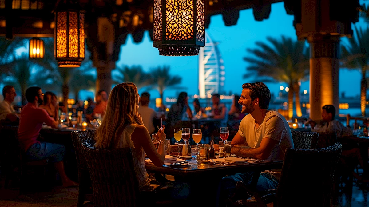 Лучшие рестораны рядом с Burj Al Arab: изысканная кухня и виды на "Парус"