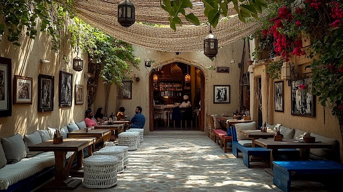 Кафе Arabian Tea House: традиционная эмиратская атмосфера и кухня
