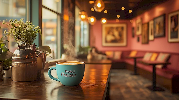 Кафе Project Chaiwala: аутентичный индийский чай карак в Дубае