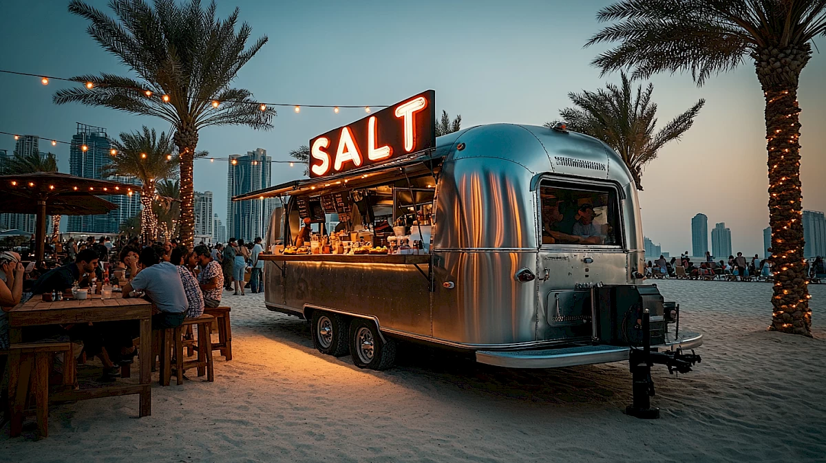 Фудтрак SALT: знаменитые бургеры на пляже Kite Beach