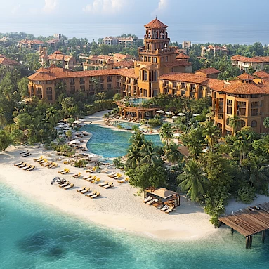 Отель Sofitel Dubai The Palm Resort & Spa: полинезийский стиль на Пальме