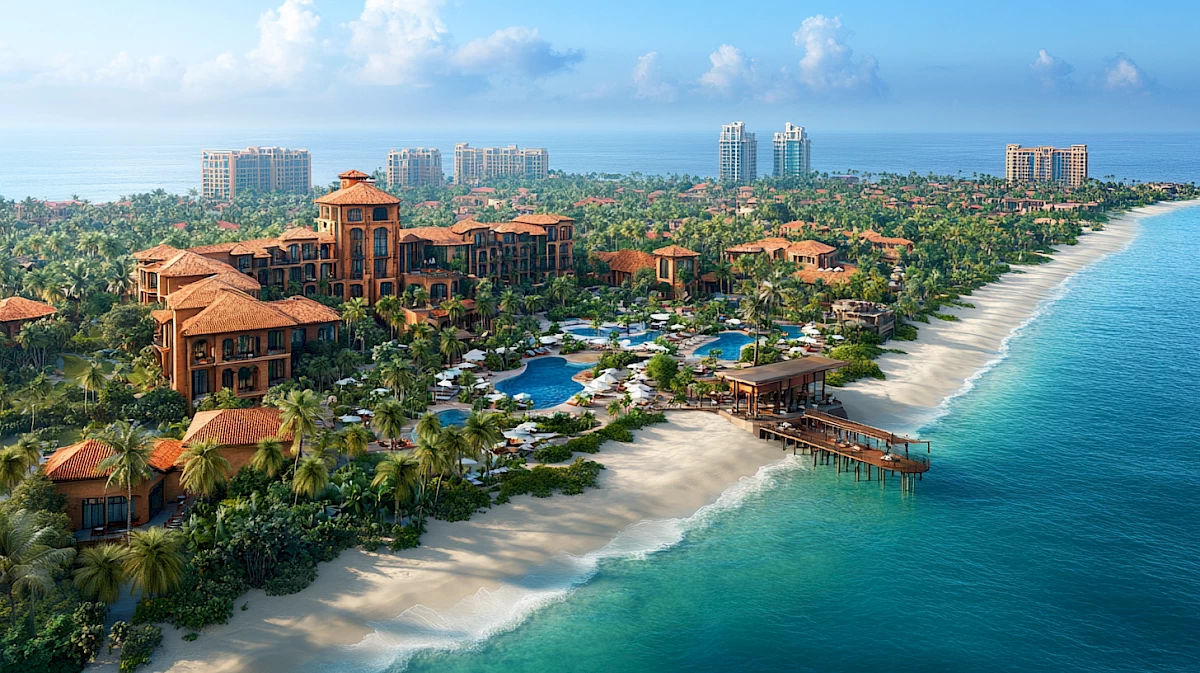 Отель Sofitel Dubai The Palm Resort & Spa: полинезийский стиль на Пальме