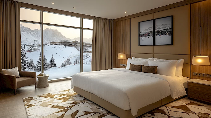 Отель Kempinski Hotel Mall of the Emirates: шопинг и Ski Dubai рядом