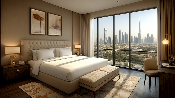 Отель Conrad Dubai: стильный отель на Sheikh Zayed Road