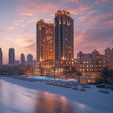 Отель Sofitel Dubai Jumeirah Beach (JBR): пляжный отдых с французским акцентом