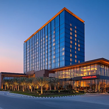 Отель Hilton Garden Inn Dubai Al Mina: комфорт рядом с портом Рашид