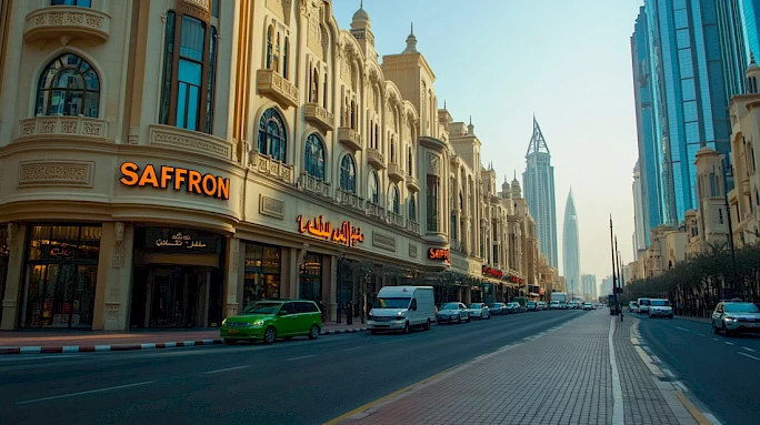 Отель Saffron Hotel в Deira: бюджетный вариант
