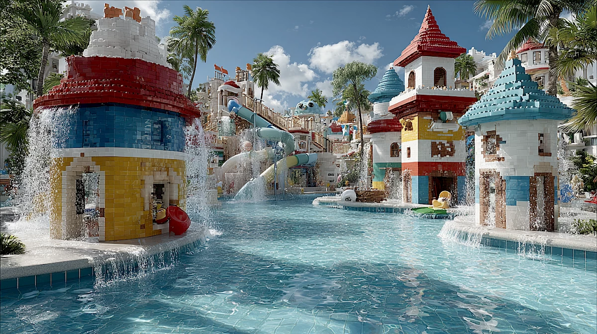 Аквапарк Legoland Water Park в Dubai Parks and Resorts: Обзор