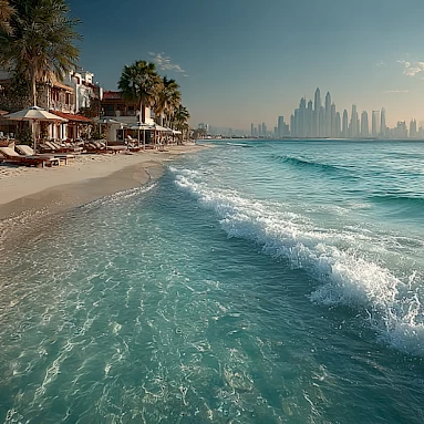 Пляж Dubai Islands Beach: новый общественный пляж Дейры