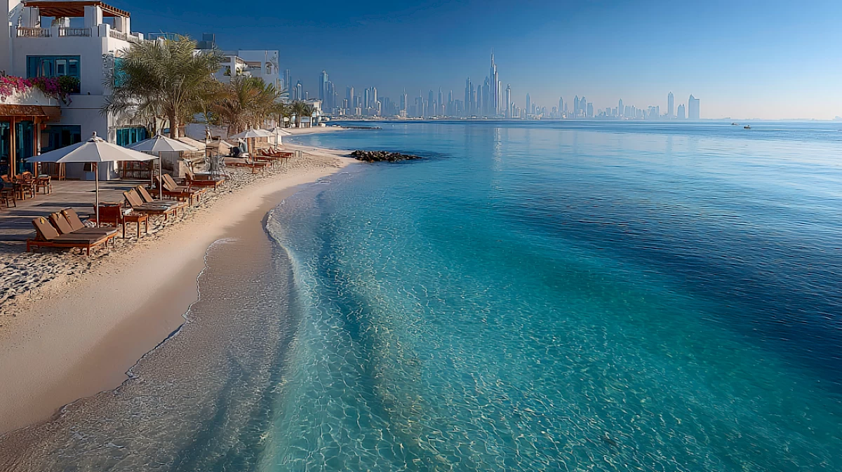 Пляж Dubai Islands Beach: новый общественный пляж Дейры