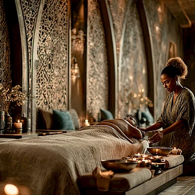 Фирменный массаж и процедуры в Conrad Spa Dubai