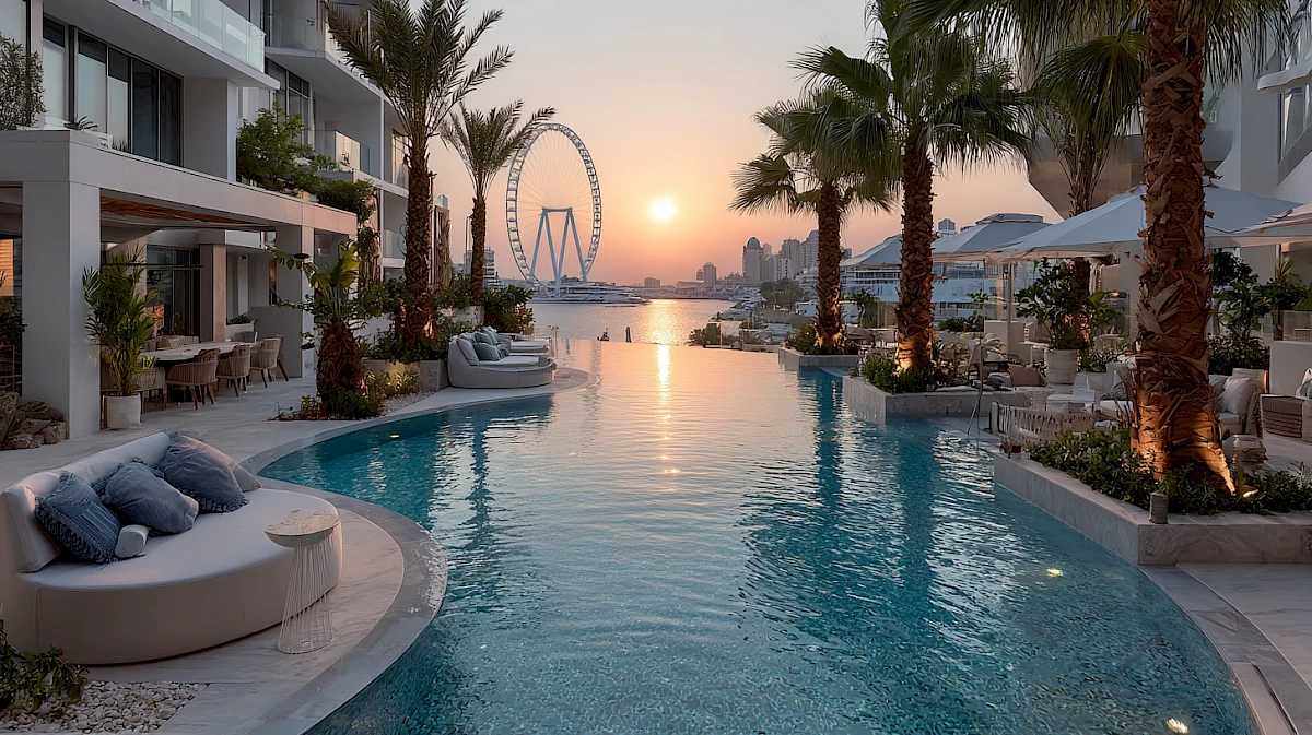 Пляжный клуб Cove Beach Dubai: стильный отдых у моря