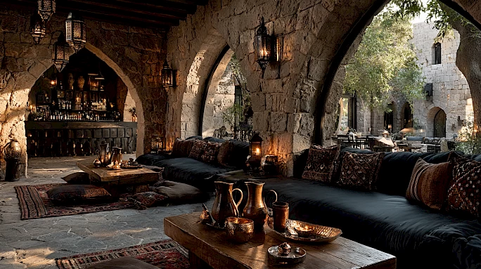 Рестораны и бары в Bab Al Shams Desert Resort: обзор
