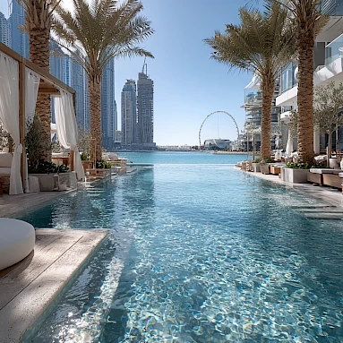 Пляжный клуб Drift Beach Dubai: роскошный отдых и ресторан