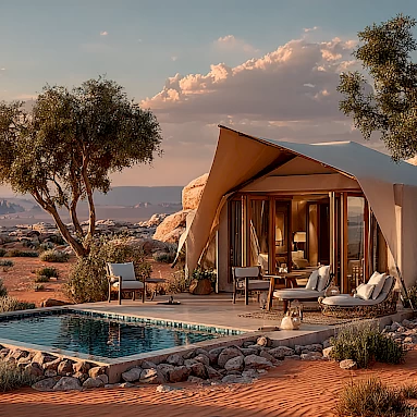 Курорт Al Maha, a Luxury Collection Desert Resort & Spa: эксклюзивный отдых