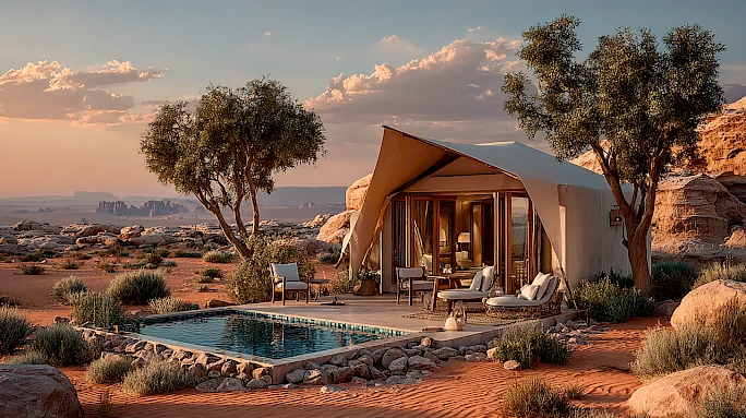 Курорт Al Maha, a Luxury Collection Desert Resort & Spa: эксклюзивный отдых