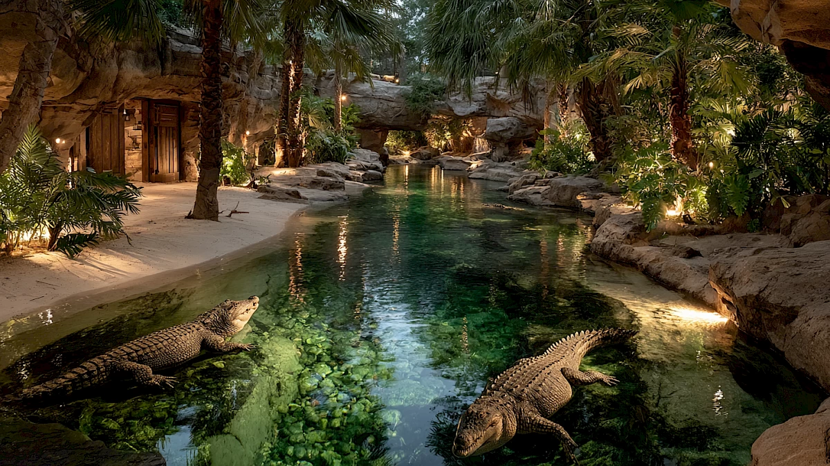 Парк крокодилов Dubai Crocodile Park: рептилии, билеты, информация