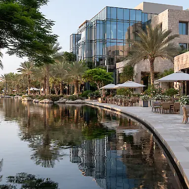 Отель Jumeirah Creekside Hotel: искусство и комфорт у Крика