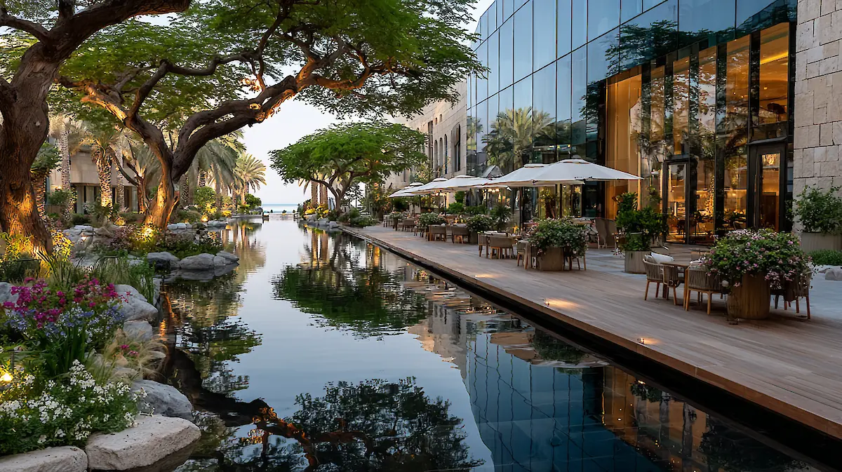 Отель Jumeirah Creekside Hotel: искусство и комфорт у Крика