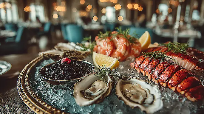 Лучшие рестораны морепродуктов в Дубае: от устриц до гриля
