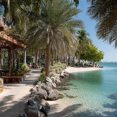 Al Mamzar Beach Park: Beaches, Pools, Barbecue