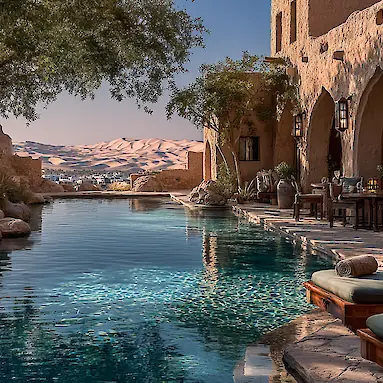 Курорт Al Maha Desert Resort: эксклюзивный отдых в заповеднике