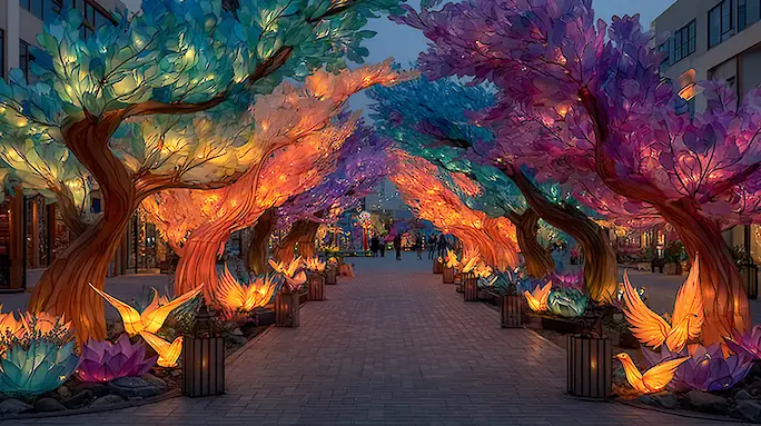 Dubai Garden Glow: Tickets, Dinosaurs, Ice Park