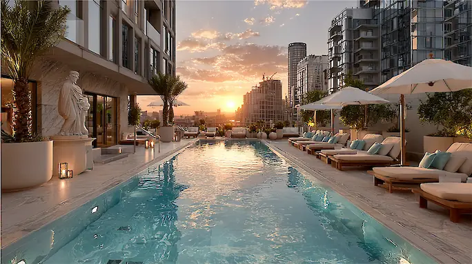 Отель Renaissance Downtown Hotel, Dubai (сейчас The St. Regis Downtown)