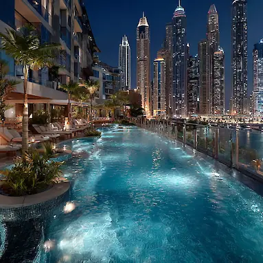 The Tower Plaza Hotel Dubai on Sheikh Zayed Road