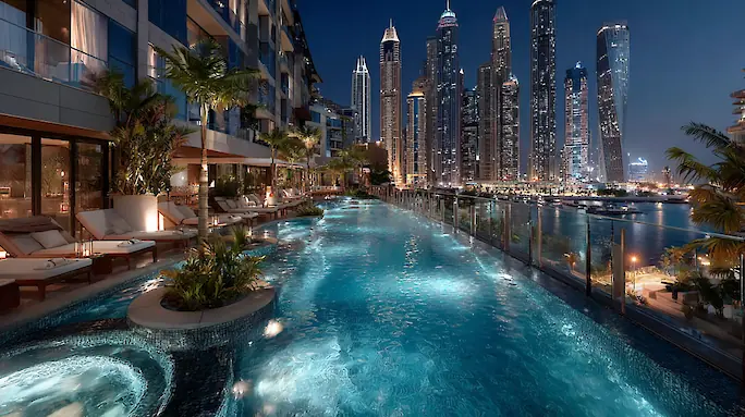 The Tower Plaza Hotel Dubai on Sheikh Zayed Road