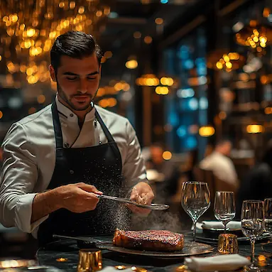 Nusr-Et Steakhouse (Salt Bae) in Dubai: A Review of the Famous Steakhouse