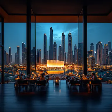 Armani/Amal Restaurant in Burj Khalifa: Exquisite Indian Cuisine