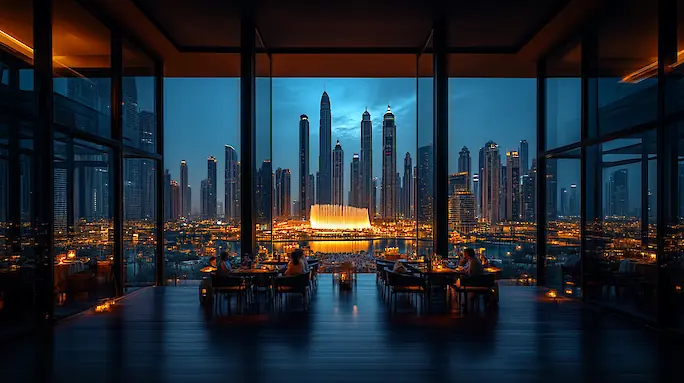 Armani/Amal Restaurant in Burj Khalifa: Exquisite Indian Cuisine