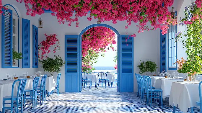 OPA Dubai Restaurant: An Atmosphere of Greece and Traditional Cuisine