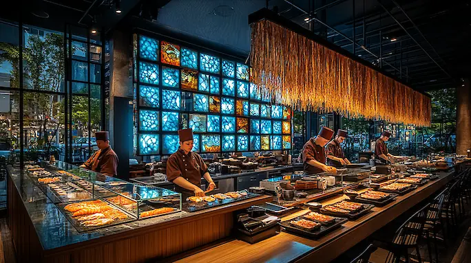 Mimi Kakushi Restaurant: Japanese Cuisine of the Jazz Age in Dubai