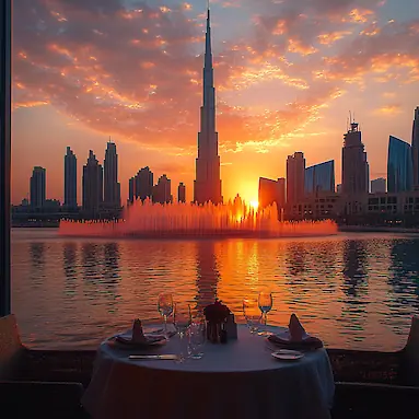 Dubai Restaurants with the Best views of Burj Khalifa