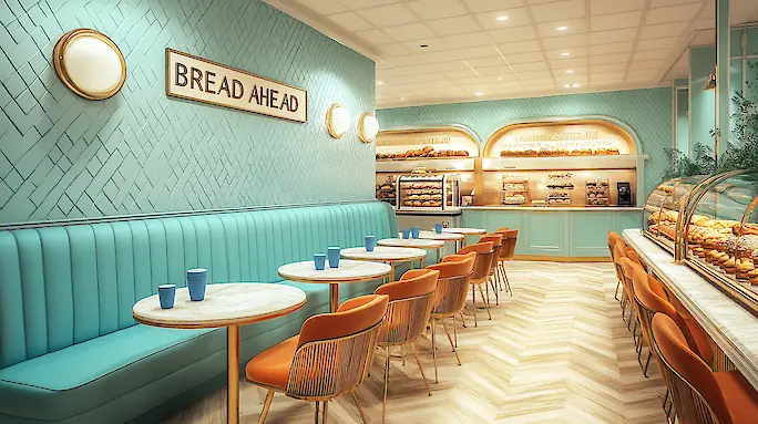 Bread Ahead Bakery at Mall of the Emirates: Famous London Donuts